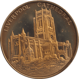 2000 LIVERPOOL CATHEDRAL MEDALLION M32 - MEDALS & MEDALLIONS - Cambridgeshire Coins