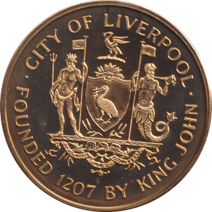 2000 LIVERPOOL MEDALLION M52 - MEDALS & MEDALLIONS - Cambridgeshire Coins
