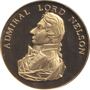 2000 LORD NELSON MEDALLION M11 - MEDALS & MEDALLIONS - Cambridgeshire Coins