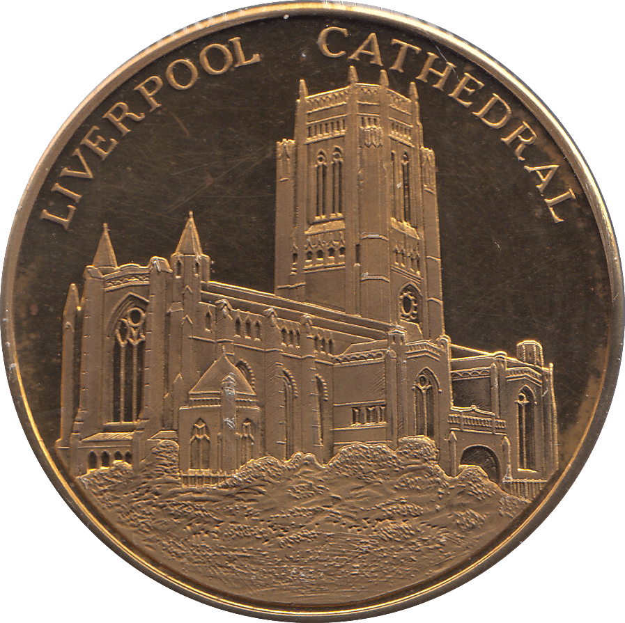 2000 MEDAL LIVERPOOL CATHEDRAL - WORLD COINS - Cambridgeshire Coins