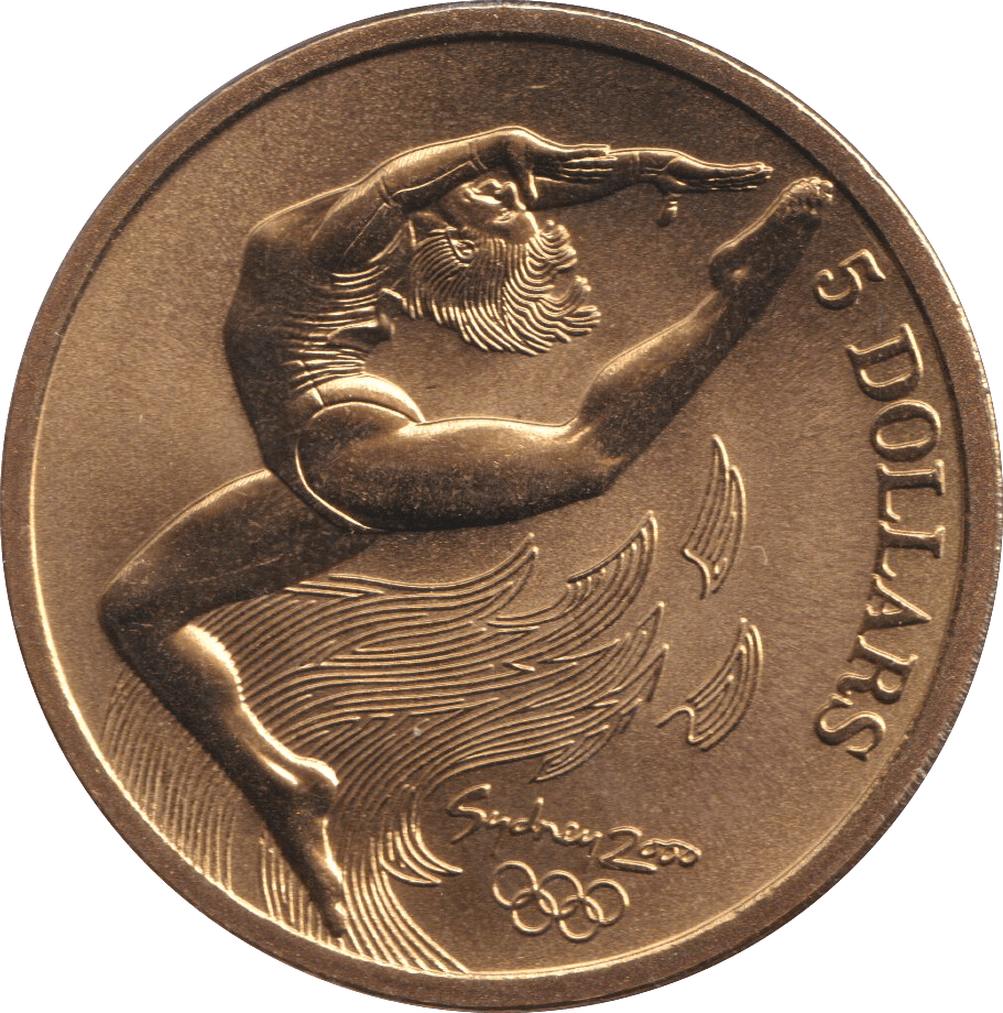 2000 OLYMPIC 5 DOLLARS AUSTRALIA - WORLD COINS - Cambridgeshire Coins