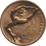 2000 OLYMPIC 5 DOLLARS AUSTRALIA - WORLD COINS - Cambridgeshire Coins