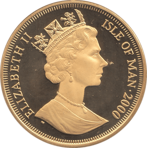 2000 ONE CROWN ISLE OF MAN F172 - WORLD COINS - Cambridgeshire Coins