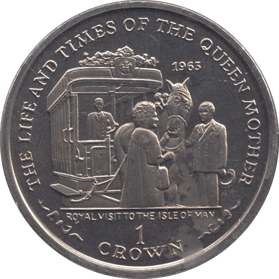 2000 ONE CROWN ISLE OF MAN F407 - WORLD COINS - Cambridgeshire Coins