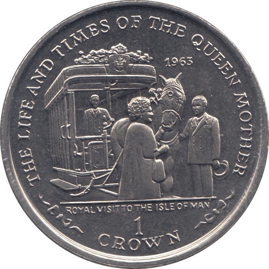 2000 ONE CROWN ISLE OF MAN F474 - WORLD COINS - Cambridgeshire Coins