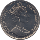 2000 ONE CROWN ISLE OF MAN F480 - WORLD COINS - Cambridgeshire Coins