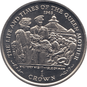 2000 ONE CROWN ISLE OF MAN F480 - WORLD COINS - Cambridgeshire Coins