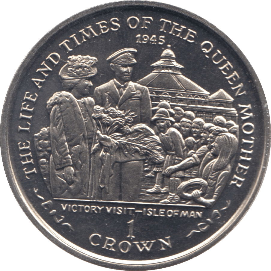 2000 ONE CROWN ISLE OF MAN F480 - WORLD COINS - Cambridgeshire Coins