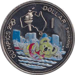 2000 ONE DOLLAR OLYMPICS - WORLD COINS - Cambridgeshire Coins
