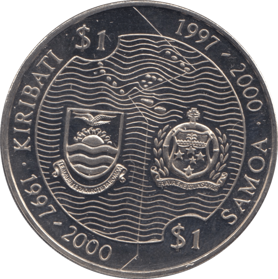 2000 ONE DOLLAR SAMOA F577 - WORLD COINS - Cambridgeshire Coins