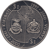 2000 ONE DOLLAR SAMOA F577 - WORLD COINS - Cambridgeshire Coins