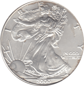 2000 ONE DOLLAR SILVER PROOF USA - SILVER WORLD COINS - Cambridgeshire Coins