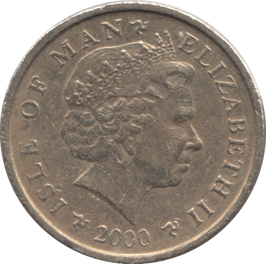 2000 ONE POUND ISLE OF MAN - WORLD COINS - Cambridgeshire Coins