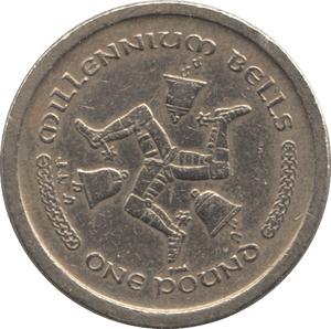 2000 ONE POUND ISLE OF MAN - WORLD COINS - Cambridgeshire Coins