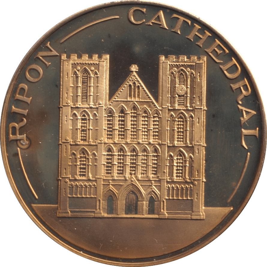 2000 RIPON CATHEDRAL MEDALLION M37 MEDALS & MEDALLIONS Cambridgeshire ...