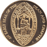 2000 SALISBURY CATHEDRAL MEDALLION M14 - MEDALS & MEDALLIONS - Cambridgeshire Coins
