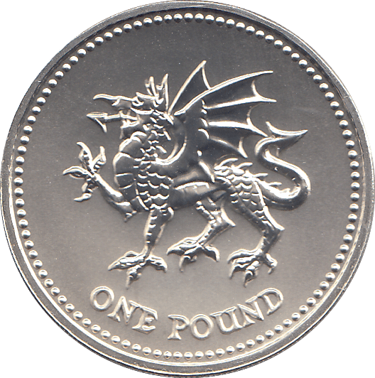 2000 SILVER £1 FROSTED ( PROOF ) - Silver Proof - Cambridgeshire Coins