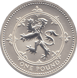 2000 SILVER £1 FROSTED ( PROOF ) - Silver Proof - Cambridgeshire Coins