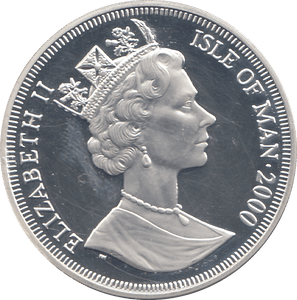 2000 SILVER CROWN CORONATION OF KING GEORGE VI ( PROOF ) - WORLD COINS - Cambridgeshire Coins