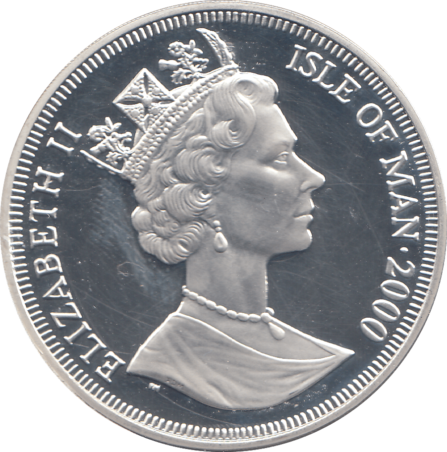 2000 SILVER CROWN CORONATION OF KING GEORGE VI ( PROOF ) - WORLD COINS - Cambridgeshire Coins