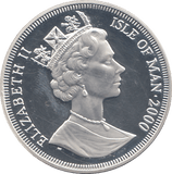 2000 SILVER CROWN CORONATION OF KING GEORGE VI ( PROOF ) - WORLD COINS - Cambridgeshire Coins