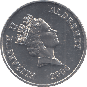 2000 SILVER FIVE POUNDS 60TH ANNIVERSARY BATTLE OF BRITAIN - SILVER WORLD COINS - Cambridgeshire Coins