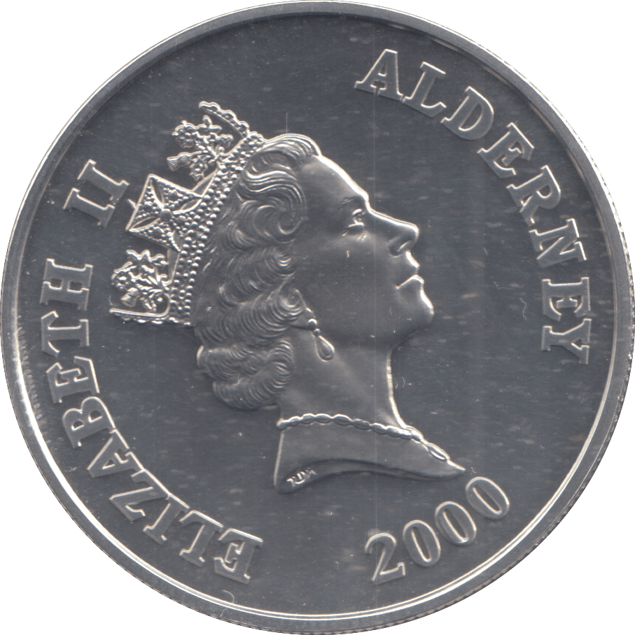 2000 SILVER FIVE POUNDS 60TH ANNIVERSARY BATTLE OF BRITAIN - SILVER WORLD COINS - Cambridgeshire Coins
