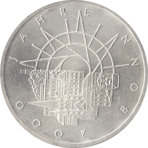 2000 SILVER GERMANY 10 MARKS - WORLD COINS - Cambridgeshire Coins