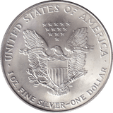 2000 SILVER LIBERTY DOLLAR USA - SILVER WORLD COINS - Cambridgeshire Coins