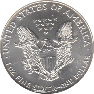 2000 SILVER LIBERTY DOLLAR USA - SILVER WORLD COINS - Cambridgeshire Coins