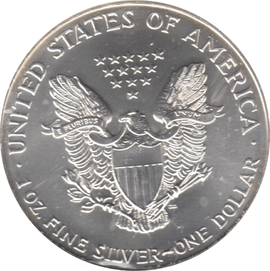 2000 SILVER LIBERTY DOLLAR USA - SILVER WORLD COINS - Cambridgeshire Coins