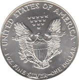 2000 SILVER LIBERTY DOLLAR USA - SILVER WORLD COINS - Cambridgeshire Coins