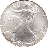 2000 SILVER LIBERTY DOLLAR USA - SILVER WORLD COINS - Cambridgeshire Coins