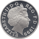 2000 SILVER MILLENIUM COIN FIVE POUNDS UNITED KINGDOM ( PROOF ) - SILVER PROOF - Cambridgeshire Coins