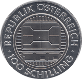 2000 SILVER MILLENNIUM COIN 100 SCHILLINGS AUSTRIA ( PROOF ) - SILVER PROOF - Cambridgeshire Coins