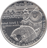 2000 SILVER MILLENNIUM COIN 500 FRANCS BELGIUM ( PROOF ) - SILVER PROOF - Cambridgeshire Coins