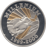 2000 SILVER MILLENNIUM COIN 500 GOURDES HAITI ( PROOF ) - SILVER PROOF - Cambridgeshire Coins