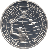 2000 SILVER MILLENNIUM COIN FIVE DOLLARS KIRIBATI SAMOA ( PROOF ) - SILVER PROOF - Cambridgeshire Coins