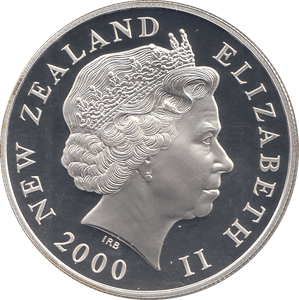 2000 SILVER MILLENNIUM COIN TEN DOLLARS NEW ZEALAND ( PROOF ) - SILVER PROOF - Cambridgeshire Coins