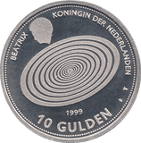 2000 SILVER MILLENNIUM COIN TEN GULDEN NETHERLANDS ( PROOF ) - SILVER PROOF - Cambridgeshire Coins