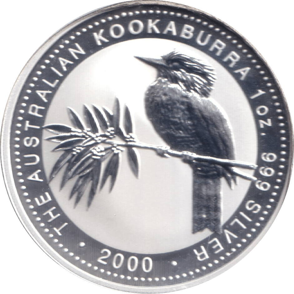 2000 SILVER ONE DOLLAR AUSTRALIA - SILVER WORLD COINS - Cambridgeshire Coins