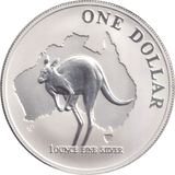 2000 SILVER ONE DOLLAR AUSTRALIA - SILVER WORLD COINS - Cambridgeshire Coins