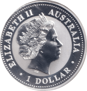 2000 SILVER ONE DOLLAR AUSTRALIA - SILVER WORLD COINS - Cambridgeshire Coins