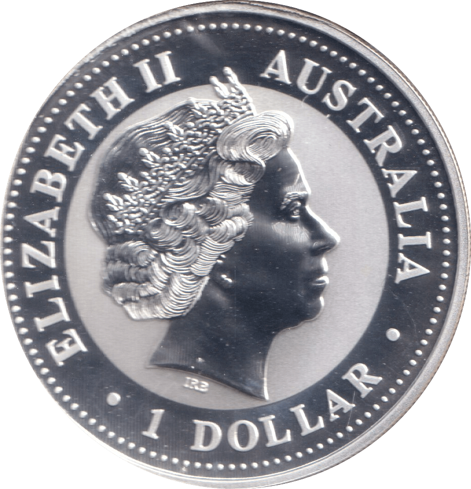 2000 SILVER ONE DOLLAR AUSTRALIA - SILVER WORLD COINS - Cambridgeshire Coins