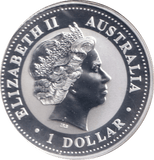 2000 SILVER ONE DOLLAR AUSTRALIA - SILVER WORLD COINS - Cambridgeshire Coins