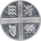 2000 SILVER PLATED WINSTON CHURCHILL COMMEMORATIVE COIN - WORLD COINS - Cambridgeshire Coins