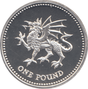 2000 SILVER PROOF £1 - £1 Silver Proof - Cambridgeshire Coins
