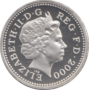 2000 SILVER PROOF £1 - £1 Silver Proof - Cambridgeshire Coins