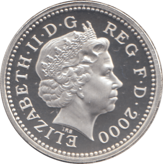 2000 SILVER PROOF £1 - £1 Silver Proof - Cambridgeshire Coins