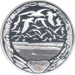 2000 SILVER PROOF 5 DOLLAR AUSTRALIA HARBOUR OF LIFE - SILVER WORLD COINS - Cambridgeshire Coins